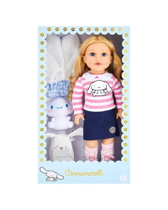 45cm Bonjour Kitty et amis Cinnamoroll Poupée et Fashion Playset