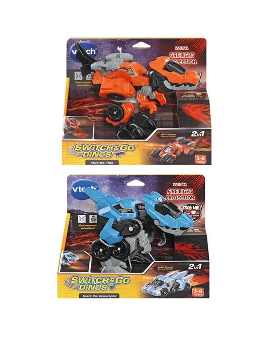 Commutateur et dinos VTech - Assortiment
