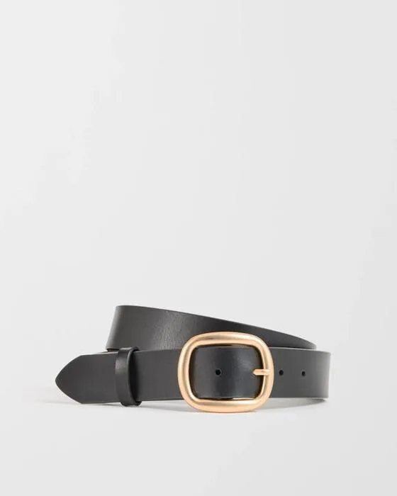 Cible femme véritable en cuir Jeans ceinture
