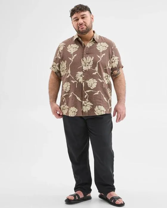 Cible Homme Plus Taille Australien coton imprimé Floral