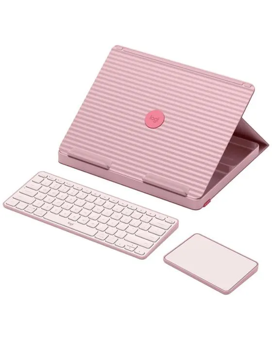 Logitech Casa Pop-Up Desk Bohemian Blush