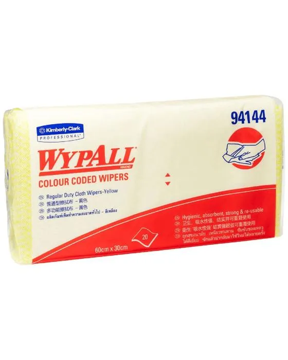 WypAll couleur codée vêtements de service régulier jaune