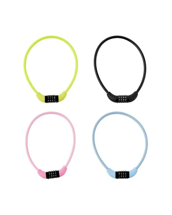 Verrouillage de vélo Combo - Assortiment