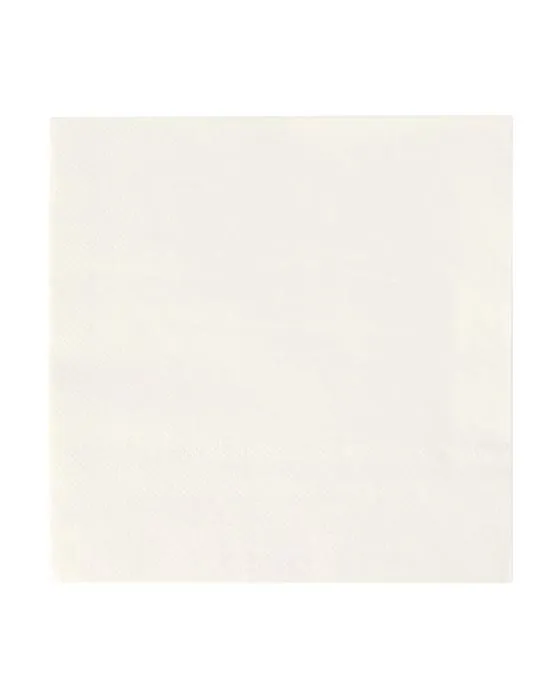 30 Paquet de serviettes blanches