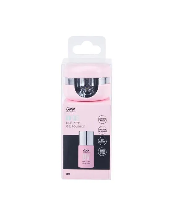 OXX Cosmétiques Gel UV Gel à une étape Kit polonais - Rose