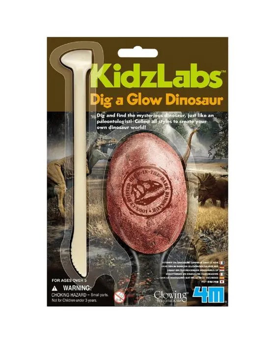 4M Kidzlabs Dig un dinosaure de Glow