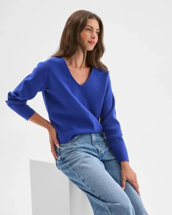 Cible Petites Australienne Coton Mix Sautoir en V-Neck poli
