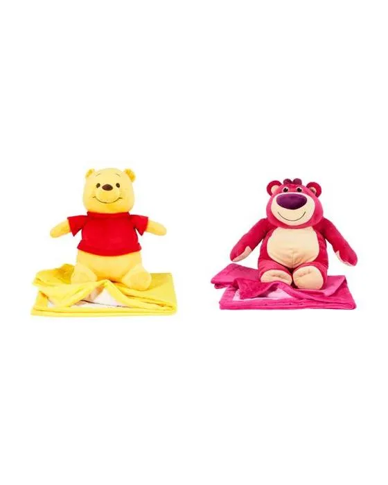 Disney Plush avec couverture - Assortiment