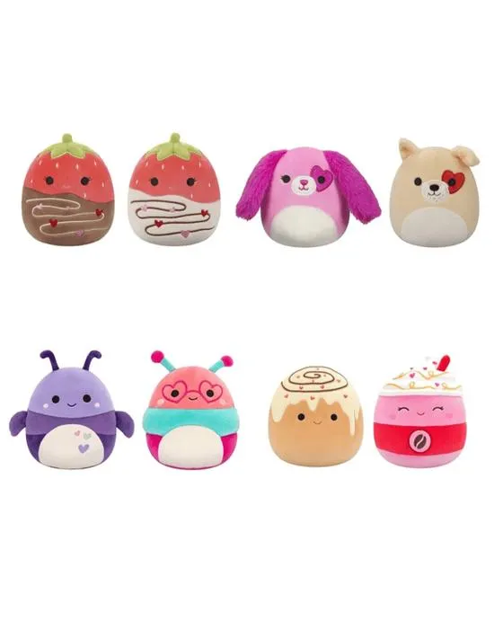 19cm 2 Pack Squishmallows Love BFF's peluche Toy - Assortiment
