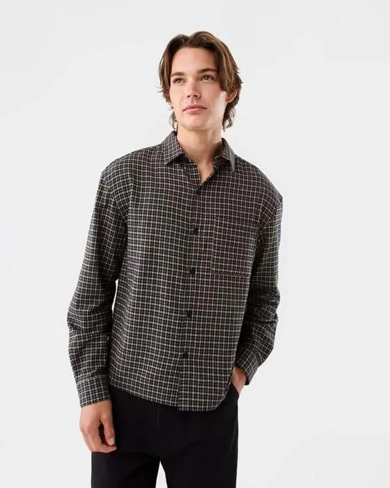 Chemise à manches longues Boxy