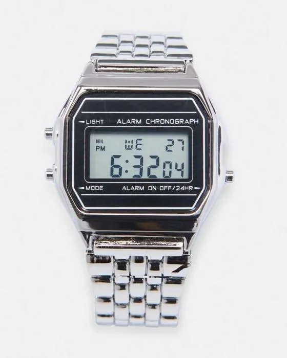 Montres métalliques carrées