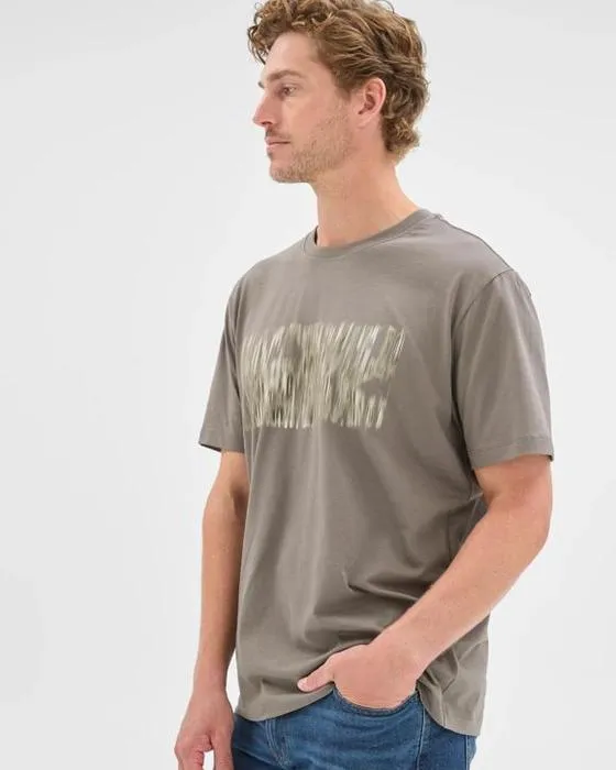 Cible Homme Australien Cotton Blend T-shirt Abstract