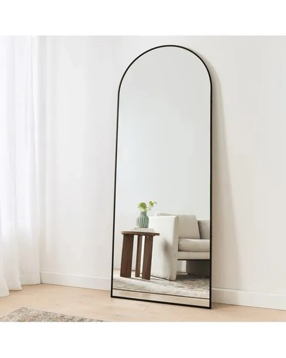 Miroir de sol arc noir - 180cm x 70cm