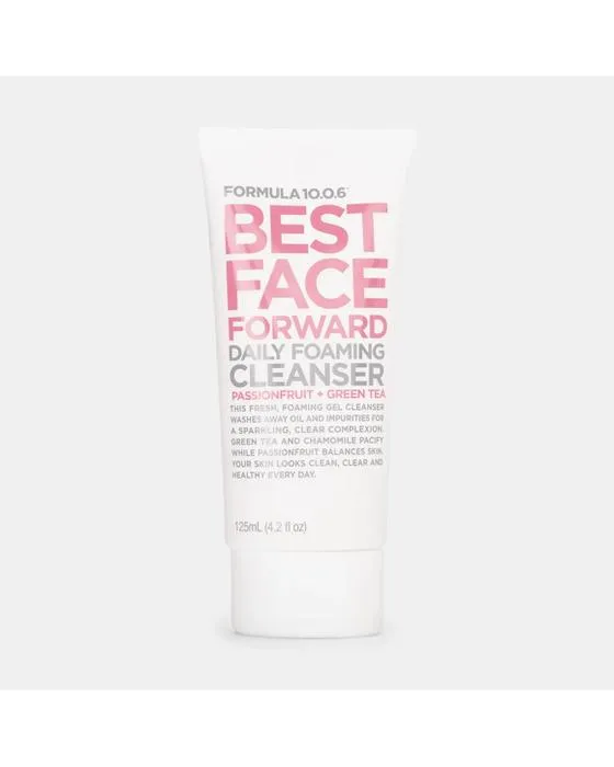 Formule 100,6 Meilleur nettoyant quotidien pour mousser face vers l'avant 125ml - Passion Fruit & Thé vert