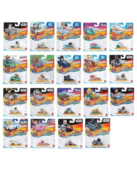 Hot Wheels RacerVerse Pop Culture Véhicule - Assortiment