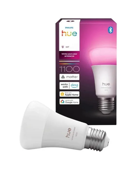 Philips Hue Pro blanc et couleur Smart Ampoule 11W A60 E27