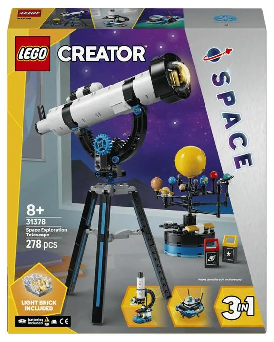 Télescope d'exploration spatiale LEGO Creator 31378