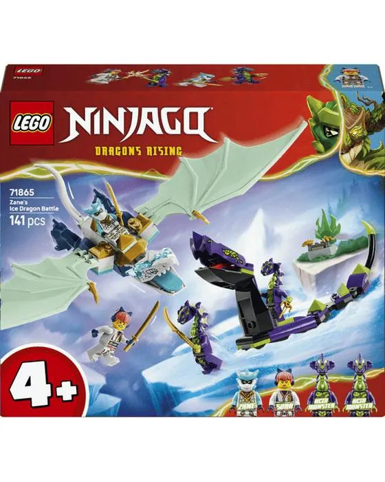 Bataille du Dragon de glace de LEGO Ninjago Zane 71865
