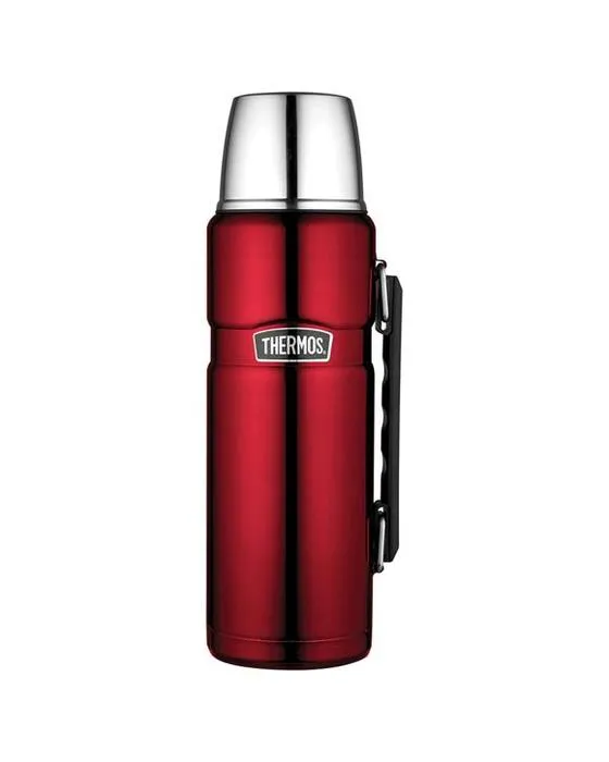Thermos Acier inoxydable King Aspirateur à vide bouteille de boisson à flacon rouge 1,2l - rouge