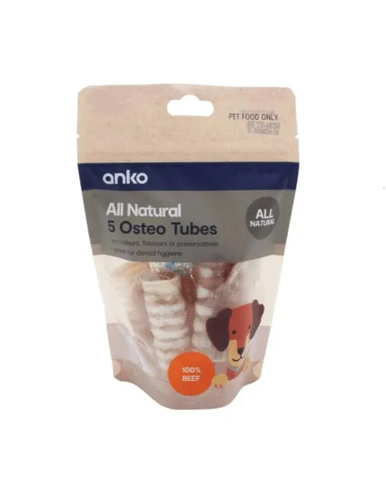 5 boîtes de tubes de traitement d'ostéo-tubes pour animaux de compagnie
