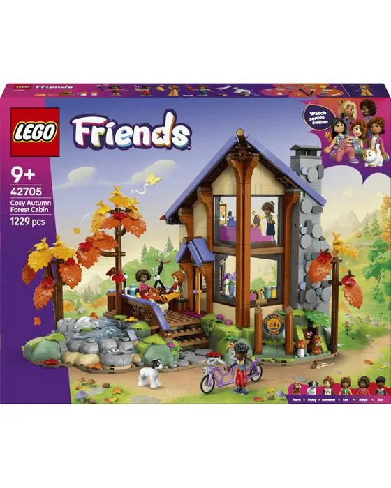 LEGO Amis Cosy Automne Forêt Cabine 42705