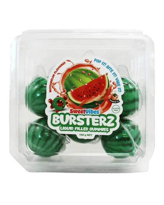 SweetVibes Bursterz Gommies liquides 108g - Pastèque
