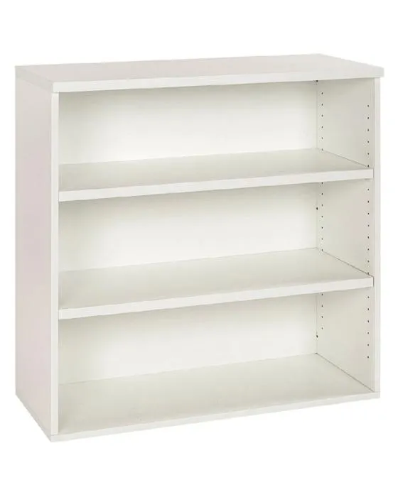Bibliothèque de vélocité 900mm étagères blanches Maison de bureau