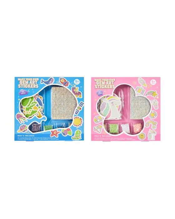 Stickers Art Gemme 38 pièces - Assortiment