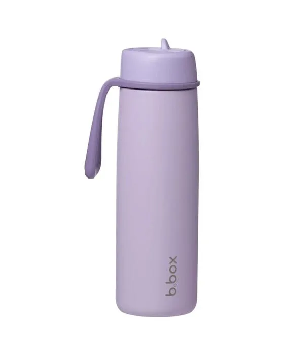 B.Box Isolated Flip Top Boissons Bouteille 690mL Lilac