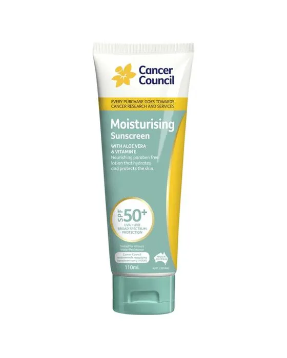 Conseil du cancer Hydratant écran solaire 110ml - Aloe Vera et vitamine E
