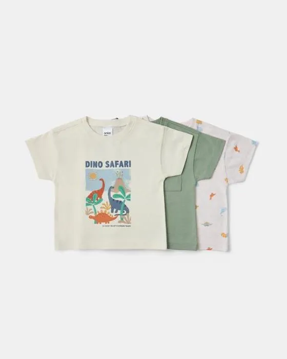 T-shirts à manches courtes 3 Pack