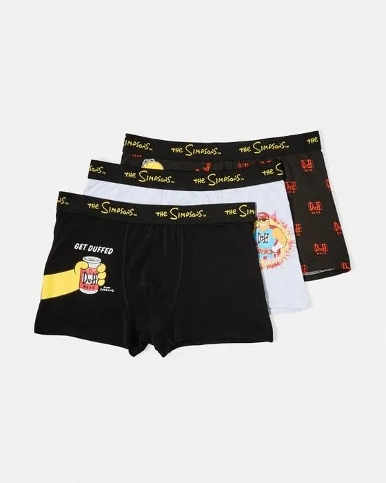 3 coffres de licence Pack Simpsons