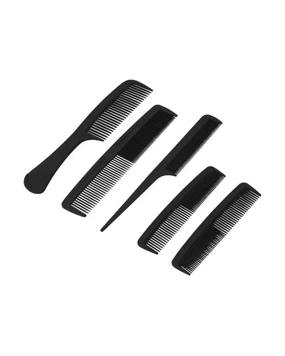 5 Peignes à cheveux assorties