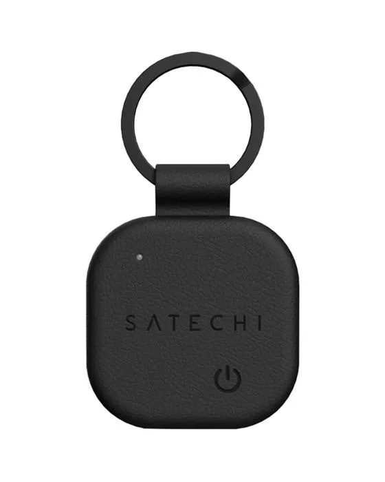 Satechi TrouverTout Vegan en cuir porte-clés noir