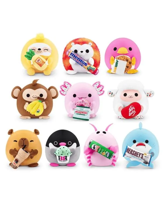 41cm Zuru Snackle série 2 en peluche jouet avec snack - Assortiment