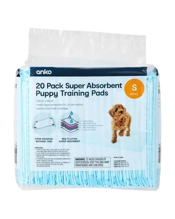 20 packs de chiots Super absorbant - Petit
