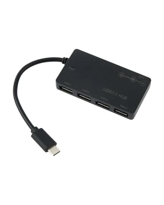 4 ports USB avec adaptateur type C