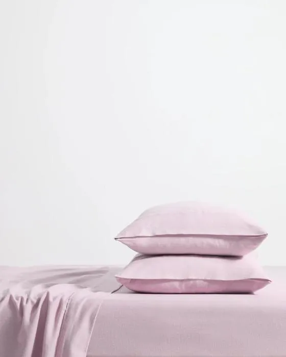Cible Kai Flannelette Ensemble de feuille - Lit King - Rose