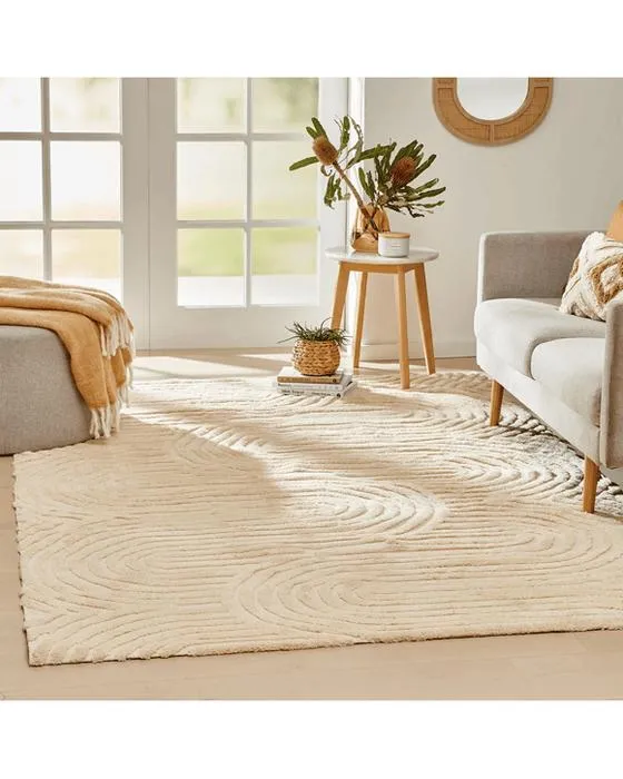 Arche Rug - Beige, extra grand - 270cm x 180cm