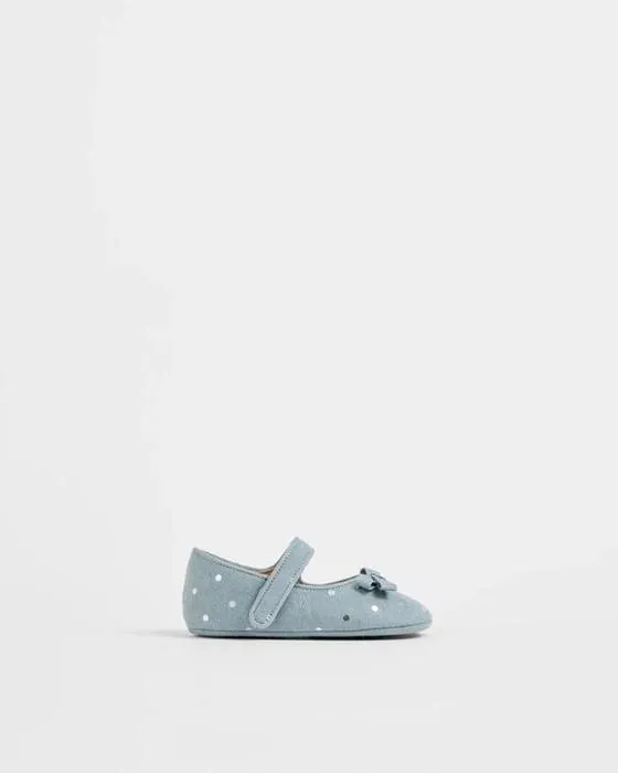 Cible Baby avant-Walker Metallic Spot Ballet Flat