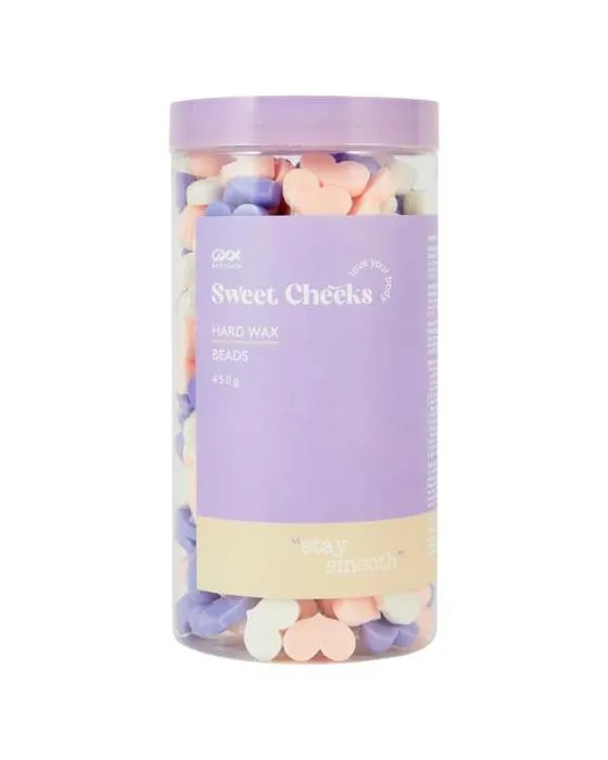 OXX Bodycare Sweet Cheeks Perles de cire dure 450g - Orange, blanc et violet