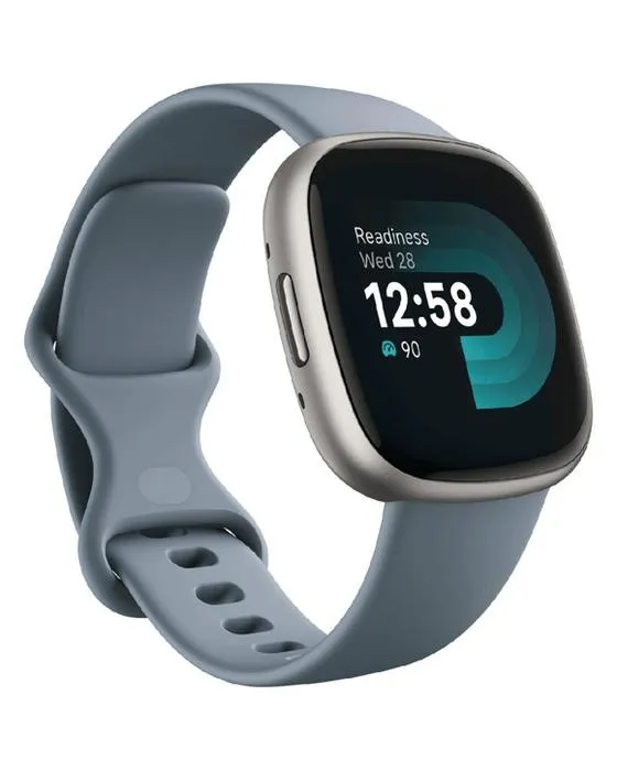 Fitbit Versa 4 Smart Watch Bleu/Platine