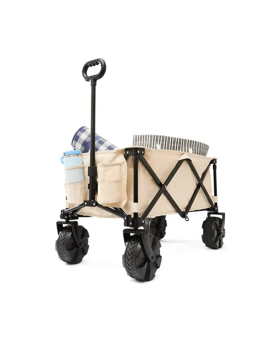 Chariot de plage collapsible