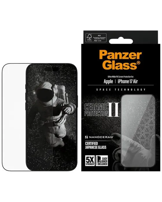 PanzerGlass Céramique écran protecteur iPhone Air