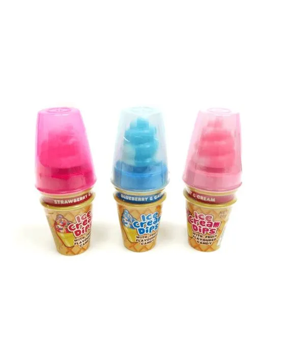 Dips de crème glacée pour enfants 20g - Assortiment