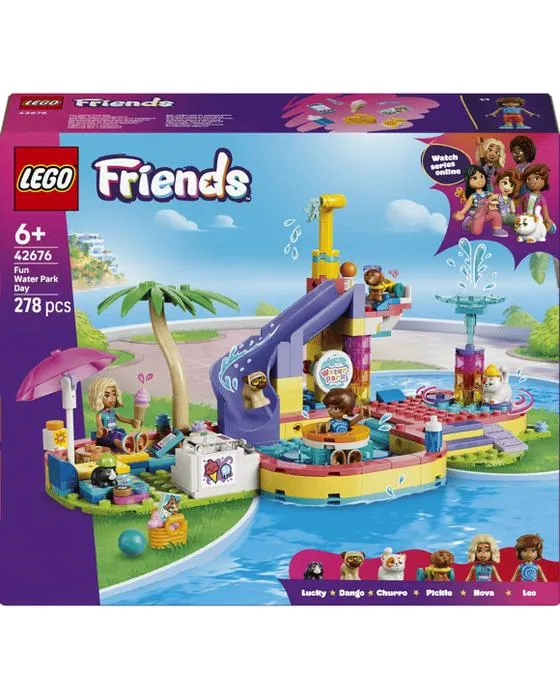 LEGO Amis Parc aquatique Fun Jour 42676