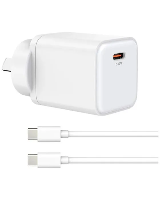 Chargeur mural USB-C de 45 W GaN J.Burrows