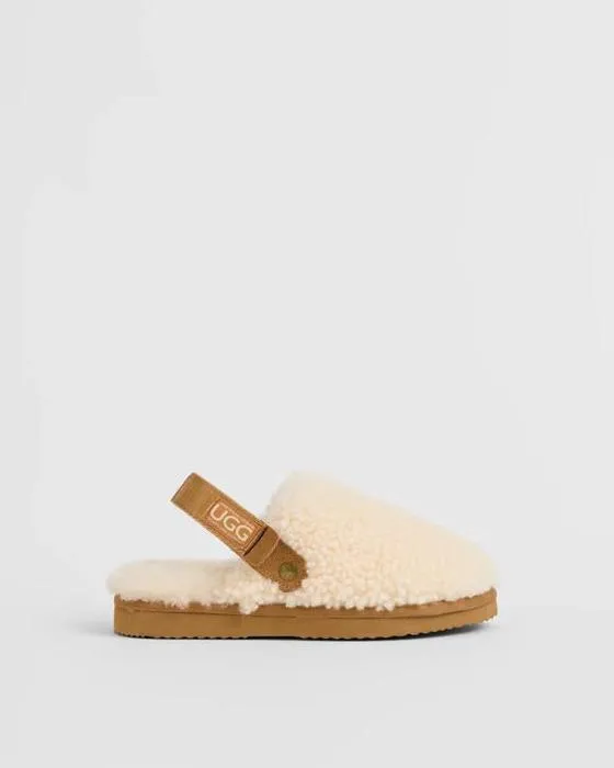 Boots et Pantoufles de design australiens Boots et Pantoufles de design australien Cuir véritable et de peau de moutons Clogs Sherpa
