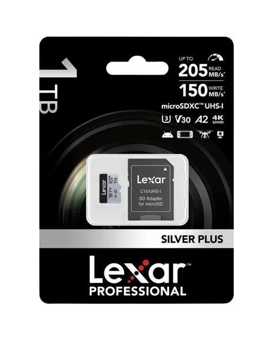 Lexar 1TB Professional Silver Plus microSDXC Card