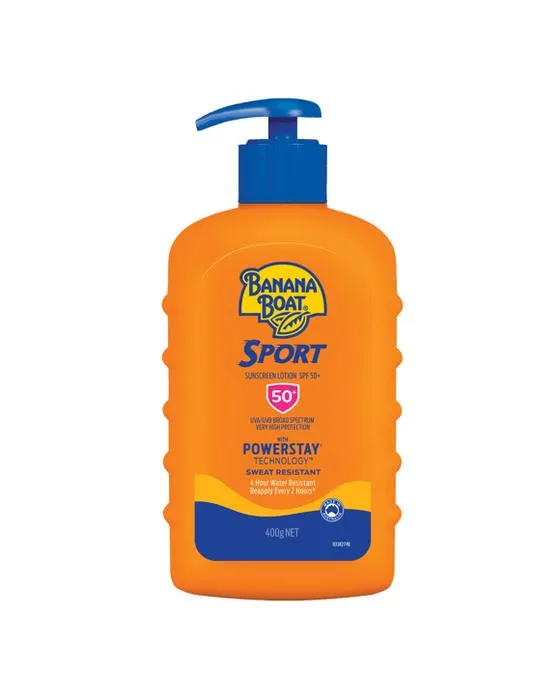 Banana Bateau SPF50+ Sport Lotion écran solaire 400g
